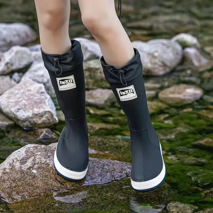 Bottes de pêche couple imperméables pour pêche en duo sur berges françaises