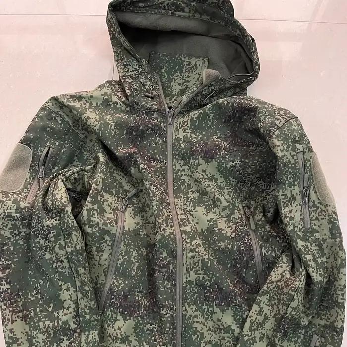Veste tactique softshell Rucamo camouflage - Veste cargo pêche sports outdoor imperméable