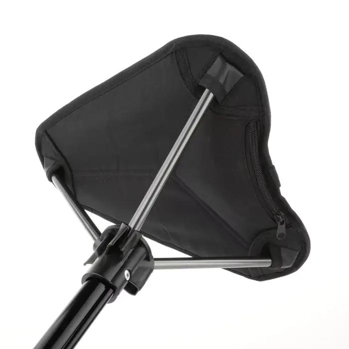 Tabouret de camping pliable réglable - Siège léger pour pêche, randonnée et barbecue
