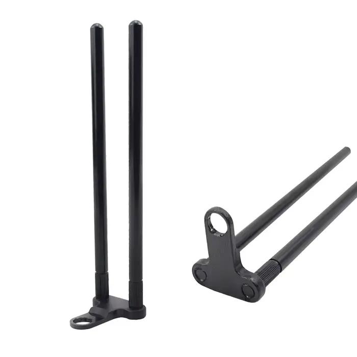 Barres anti-accrochage en aluminium pour alarmes de touche pêche carpe - Support de canne accessoire carpe