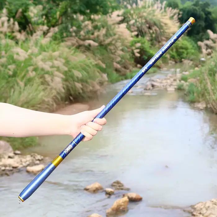 Canne télescopique JOSBY carbone ultralégère 3.6-7.2m pour pêche à la carpe et au feeder