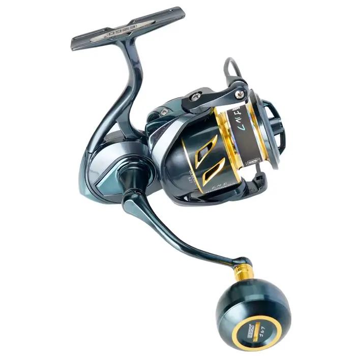 Moulinet spinning métal Saltist Leaddeers 3000-6000 10BB 18kg traînée pêche mer puissance