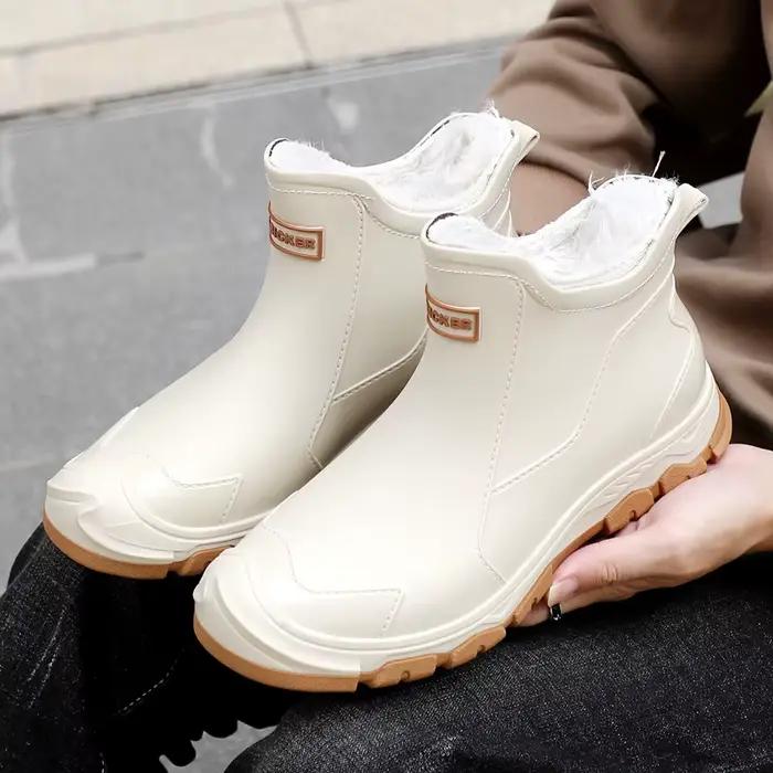 Bottes de pêche courtes imperméables anti-dérapantes pour homme - Style coréen tendance