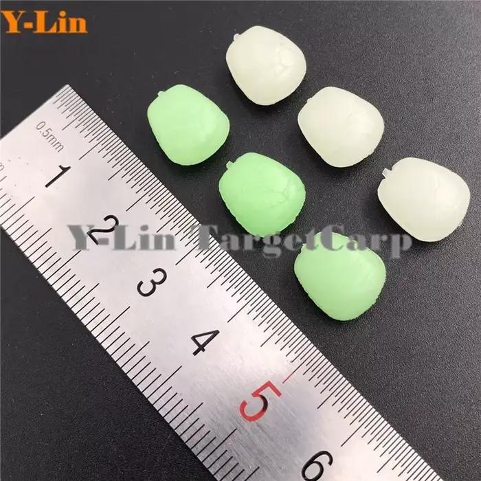50 boilies imitation maïs sucré lumineux - appâts flottants tiger nut pour pêche carpe nocturne