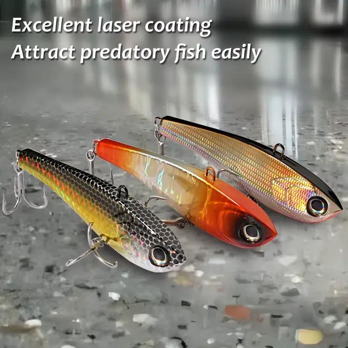 Leurre pêche GOBAIT VIBRATION High Pitch VIB : leurre sinking pencil 10g 17g 34.5g pour bar