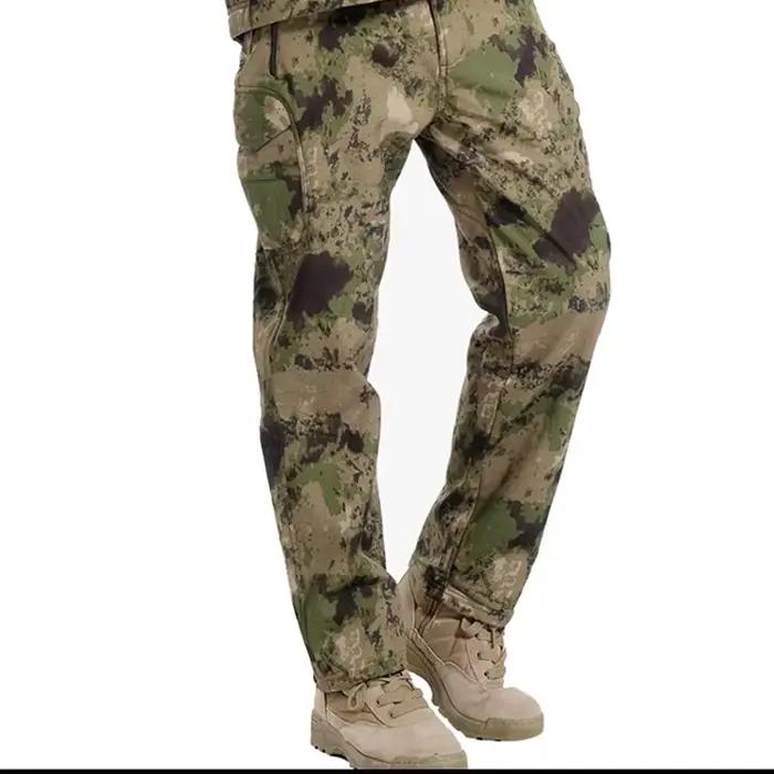Pantalon de chasse camouflage TAD peau de requin imperméable coupe-vent randonnée alpinisme