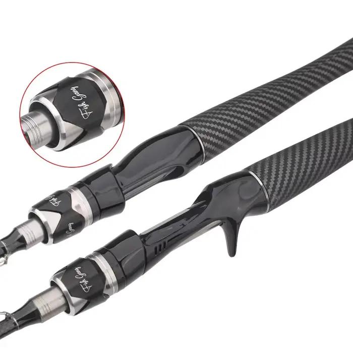 Canne Power M spinning/casting carbone 1.8-2.7m action rapide pour carnassiers eau douce/salée