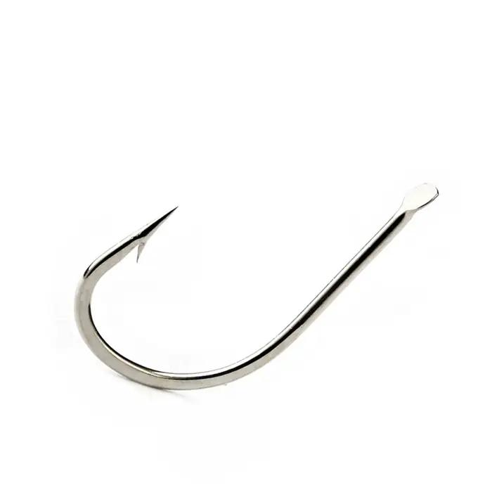 100 Hameçons 421N Acier Haute Carbone Bronze - Tailles 1#-10# pour Carpe et Pêche au Jig