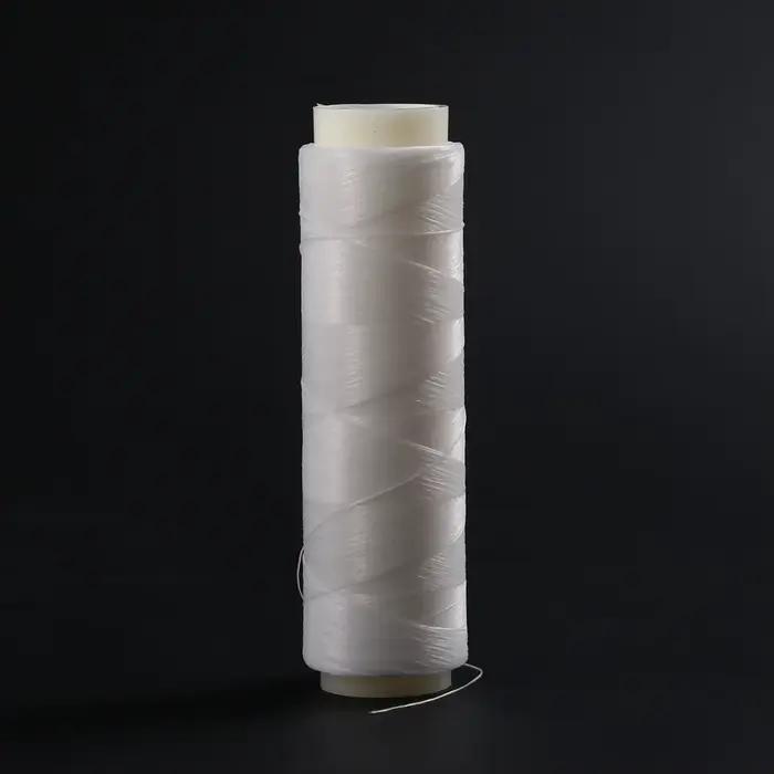 Fil nylon invisible 200M flottant blanc pour pêche légère et appâts naturels discrétion optimale