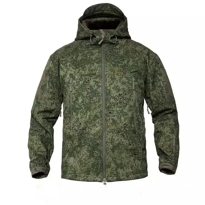 Combinaison assault camouflage EMR softshell polaire imperméable pour pêche et chasse