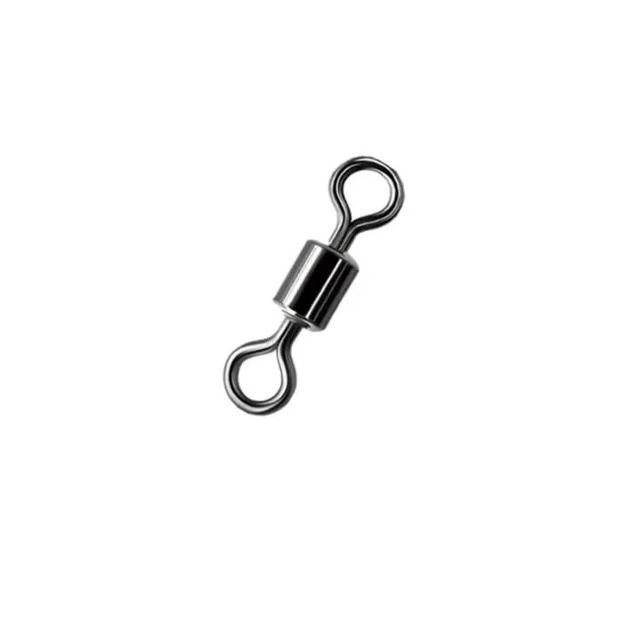 100 émerillons à roulement inox pour pêche à la carpe - Connecteurs solides pour leurres et hameçons