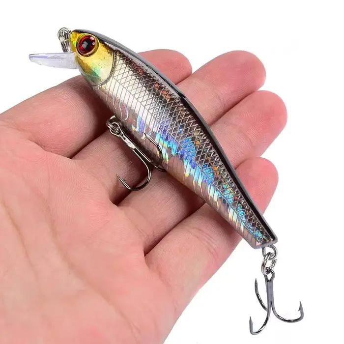 Leurre souple japonais 8.5cm pour brochet et perche, appât plongeant professionnel jerkbait