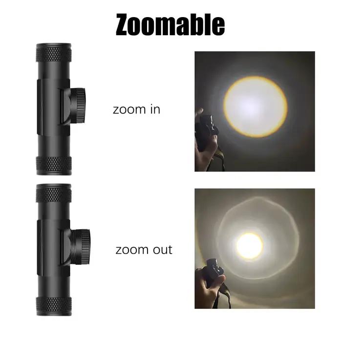 Nouvelle lampe frontale LED haute puissance rechargeable 18650 USB Type-C pour pêche