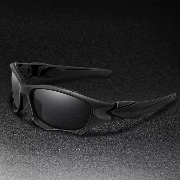 Lunettes de pêche polarisées camouflage classique UV pour outdoor, conduite, vélo