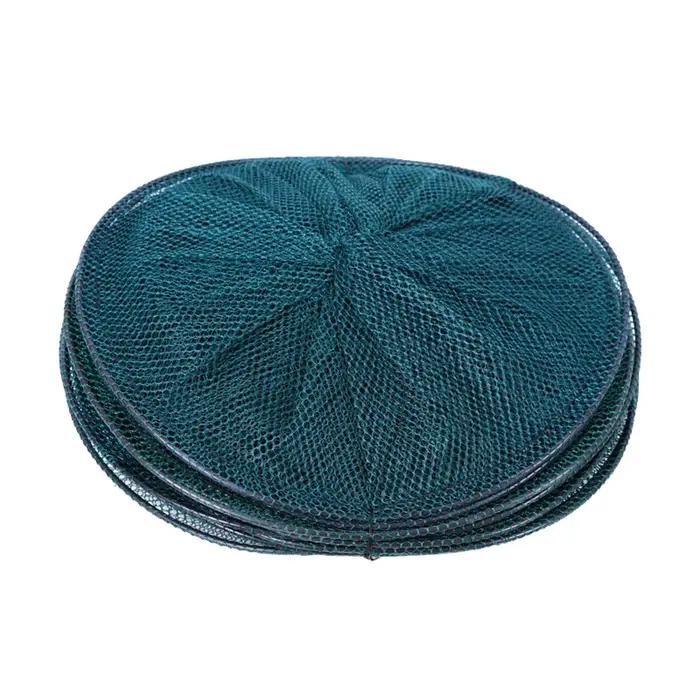 Filet de pêche pliable portable multi-couches en nylon durable pour carpe, perche, bar, tilapia et brème