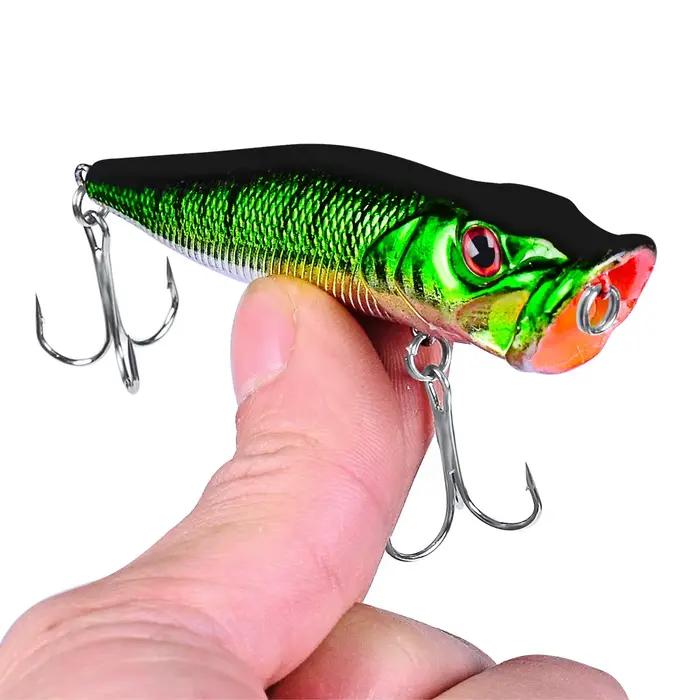 Leurre popper 93mm/12.5g FLYSAND - Appât surface topwater - Wobbleur dur pêche carnassiers
