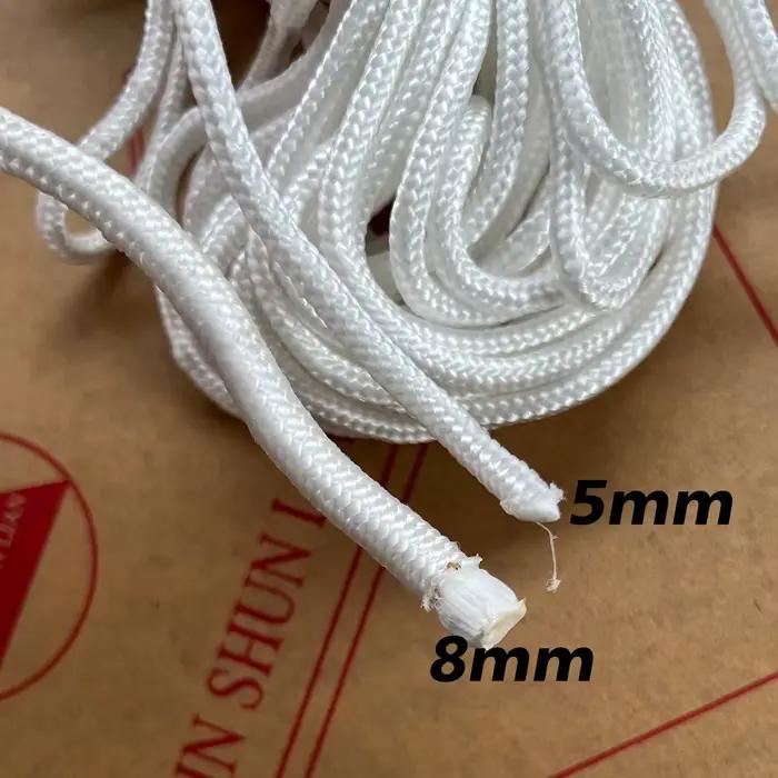 Corde d'amarrage nylon tressé 5-8mm 20m pour bateau et kayak - Ligne de pêche robuste