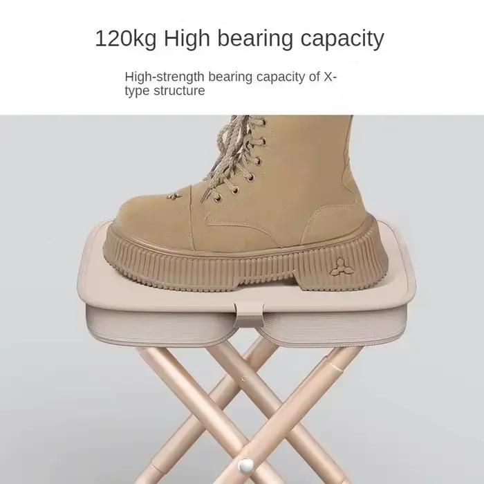 Tabouret de pêche ultraléger pliable - Parfait pour camping, pique-nique et voyages