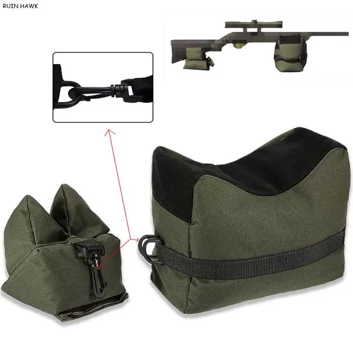 Kit sacs de support portable pour fusil de précision - Accessoire pêche et chasse réglable polyvalent