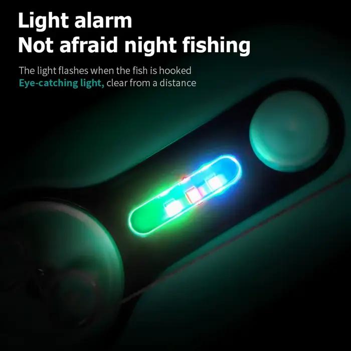 Alarme électronique de touche améliorée - Détection ultrasensible avec LED et son pour canne, cadeau pêcheur