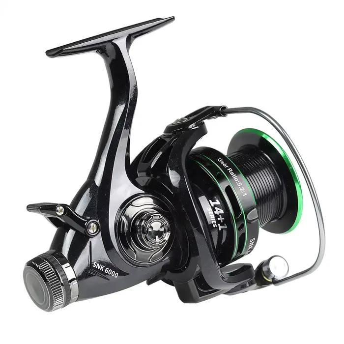 Moulinet JOSBY double frein pour carpe et feeder - conception robuste 3000-6000 idéal pêche sportive