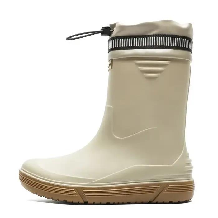 Bottes de pluie homme BIRROT mi-mollet élastiques anti-dérapantes PVC chaussures aquatiques taille 45