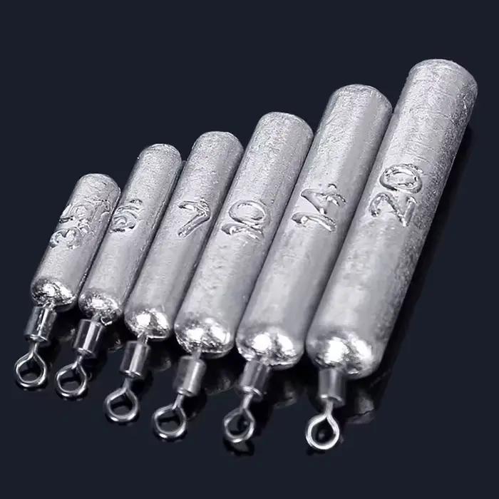 Moule à plombs de pêche mer et rivière 15 pièces, poids 3.5g à 20g, kit plombs