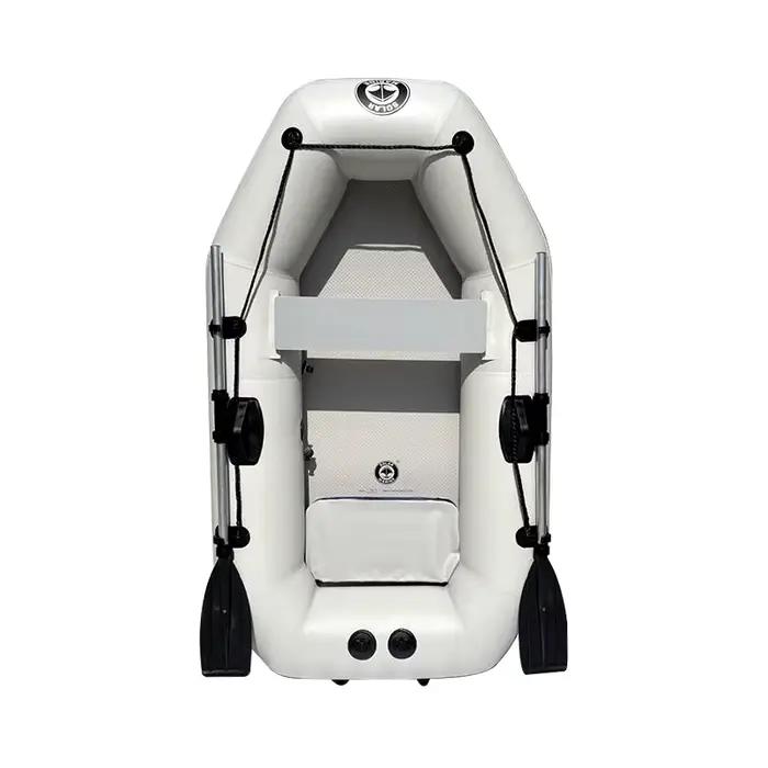 Bateau gonflable pêche 2m pliable PVC - Canoë kayak sport nautique adulte pour ski nautique