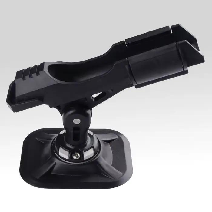 Support de canne à pêche A09016 pour bateau gonflable - Fixation universelle pour raft et kayak