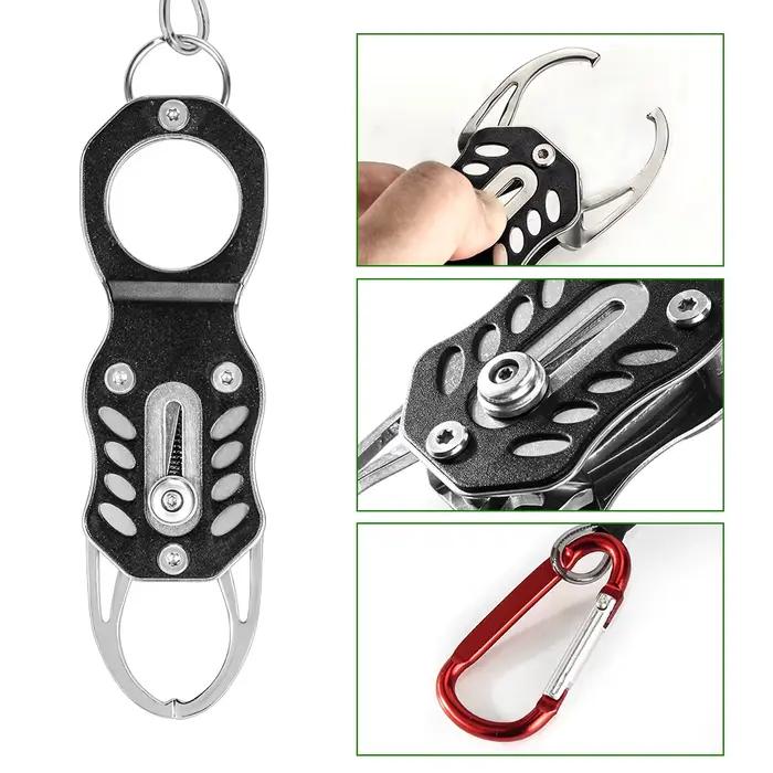 Pince à lèvres poisson inox 304 anti-rouille DNDYUJU pour pêche professionnelle portable