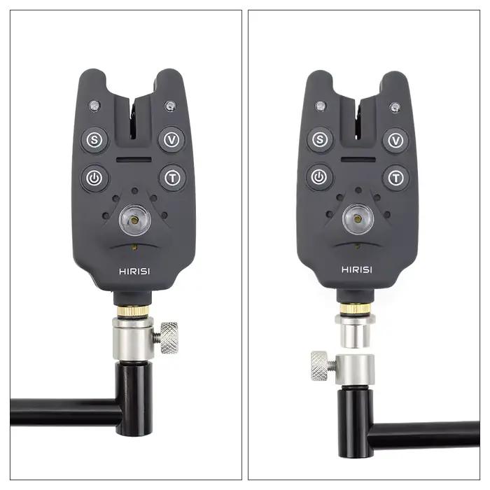 Adaptateur Rapide pour Détecteur de Touche Carpe - Connecteur pour Rod Pod et Bank Sticks AQ204