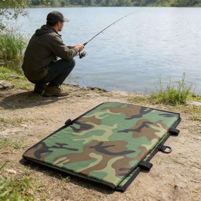 Tapis de décrochage pliable Pro Fishing pour carpe - Protection poisson et matériel de pêche extérieur