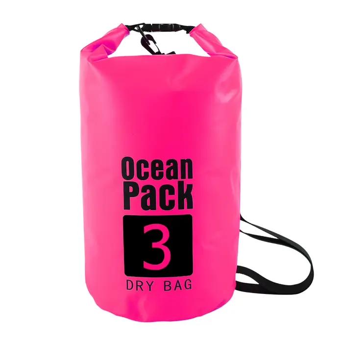 Sac étanche pliable 2L à 15L - Sac flottant pour kayak, rafting, plage et trekking