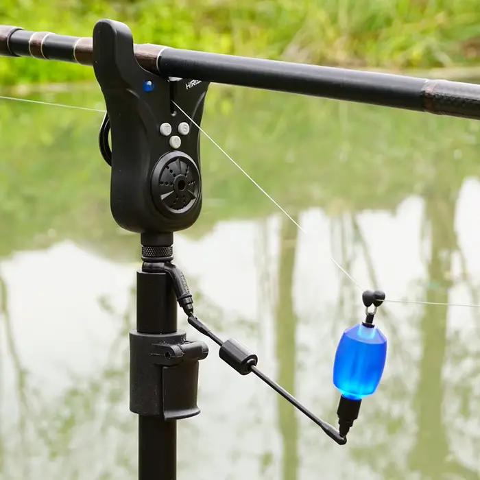 Alarme de touche Hirisi N37 pour pêche au feeder - Contrôle volume, tonalité, sensibilité avec indicateur LED