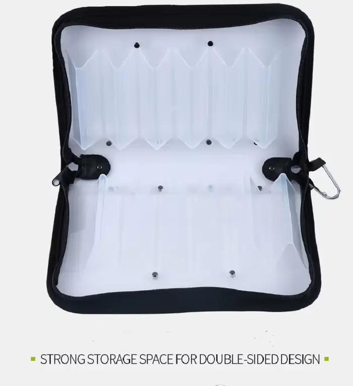 Boîte étanche pour leurres poulpe Egi : rangement leurres calmar et hameçons protection pêche