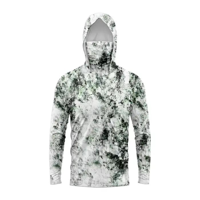 T-shirt manches longues pêche homme protection UV - Vêtement technique fishing respirant et confortable