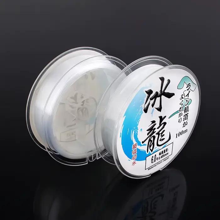 Fil de pêche nylon japonais DNDYUJU 100 mètres résistant eau douce et mer pour accessoires pêche