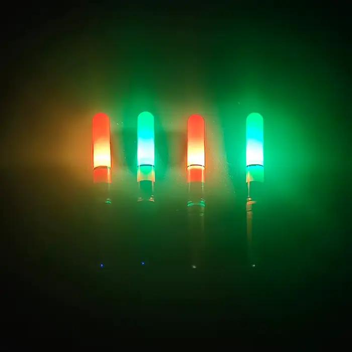 Flotteur lumineux LED pour pêche de nuit avec pile électrique et lumière intégrée