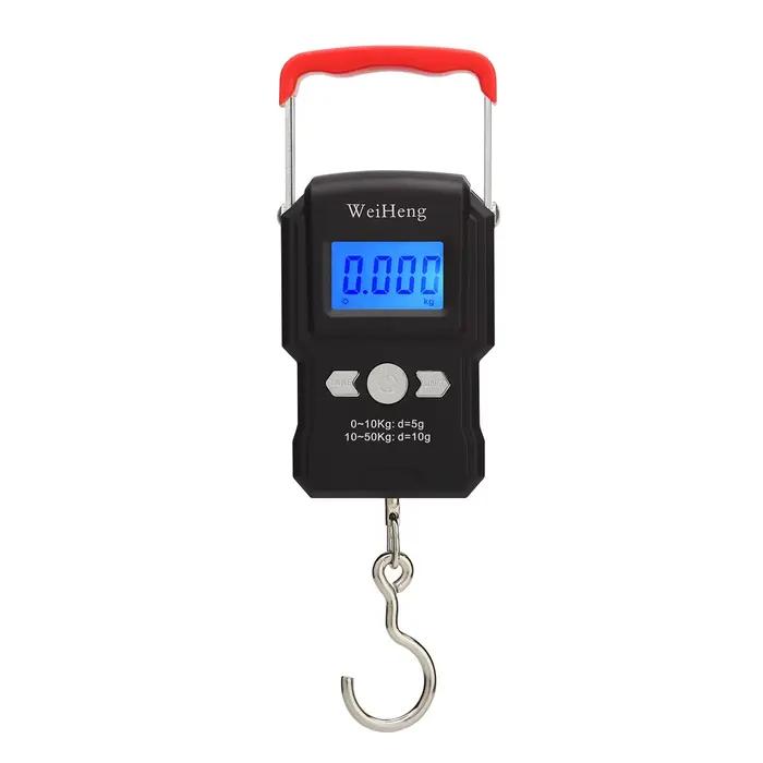Balance digitale portable 50kg/5g double précision avec rétroéclairage pour pêche - Pèse-électronique haute précision