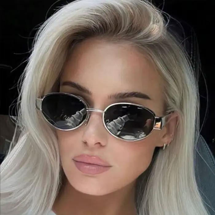 Kit 4 lunettes ovales métalliques pour pêche - Accessoires plage petits formats pratiques