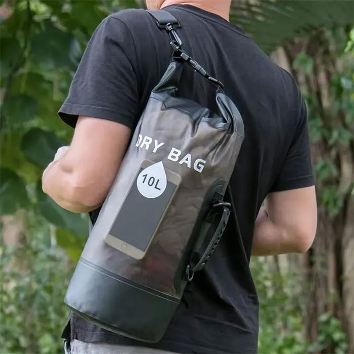 Sac étanche 10L 20L pour natation randonnée rafting kayak pêche - Poche de rangement imperméable XD117Y