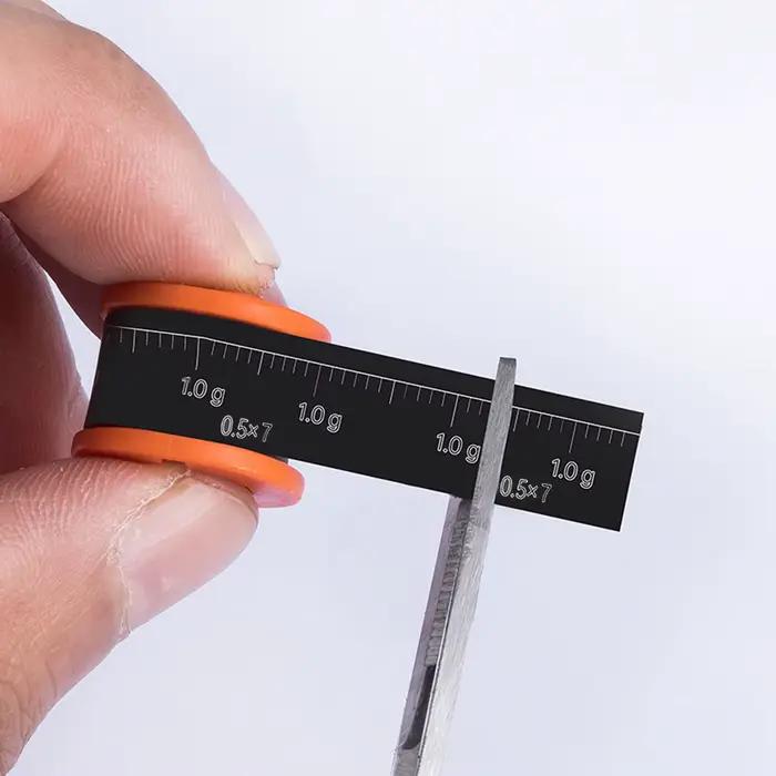 Rouleau de feuille de plomb pour plombs de pêche DIY - Bandes de 7/9/11/13mm pour personnaliser vos sinkers