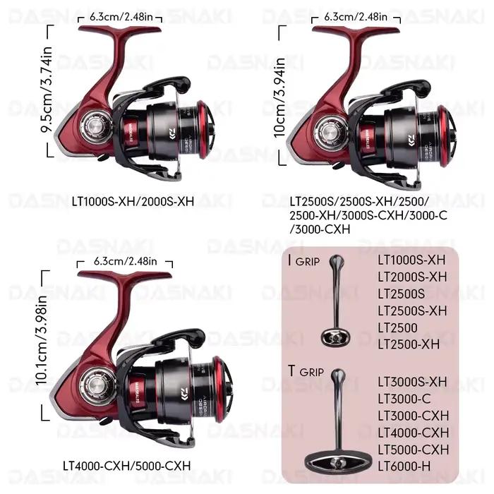 Moulinet DAIWA FUEGO CS LT 2025 Moulinet de pêche en aluminium léger et robuste pour pêcheurs expérimentés et débutants occasion pêche en haute mer eau douce plage réservoir d'étang bateau