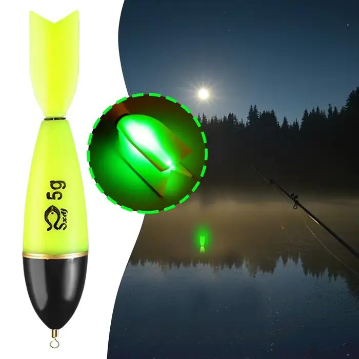 Flotteurs lumineux pour pêche de nuit 5 pièces accessoires mer pêche aux leurres rockfish