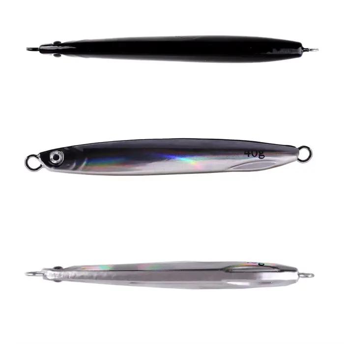 Cuillère de pêche shore jigging 7g à 40g pour bar, leurre artificiel pour pêche du bord
