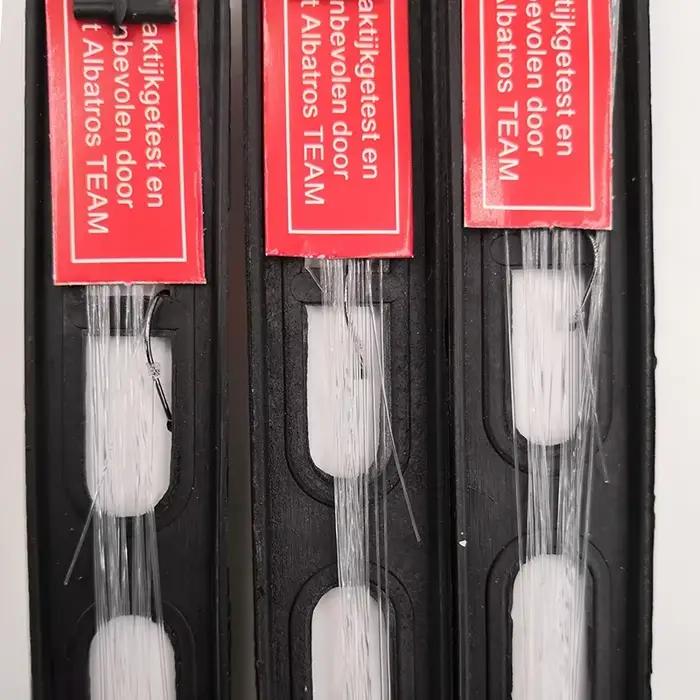 Lot de 3 flotteurs pour la pêche à la carpe, accessoires triple bouchon et ligne avec hameçon