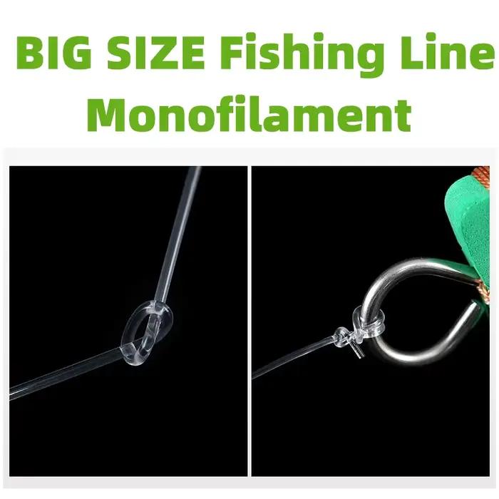 Ligne de pêche monofilament épaisse 0.6 à 1.0mm pour mer et surf 500m résistance