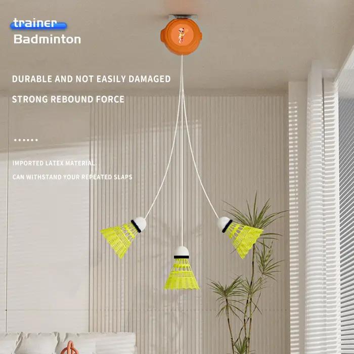 Entraîneur badminton solo rebond autonome - Apprentissage débutants pêche loisir sportif