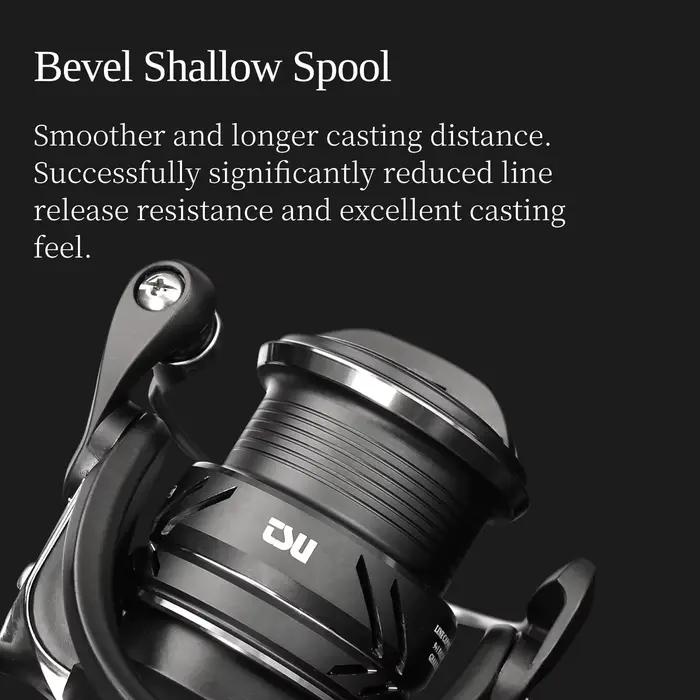 Moulinet spinning TSURINOYA FRANCIS FS PRO 800S 1000 C2000S 2500S 3000M 4000M pour pêche du bar et long cast