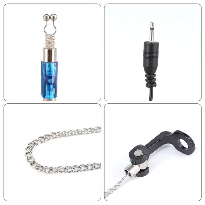 Indicateur LED swinger Hirisi B2008 - Alarme de touche pour pêche à la carpe avec accessoires